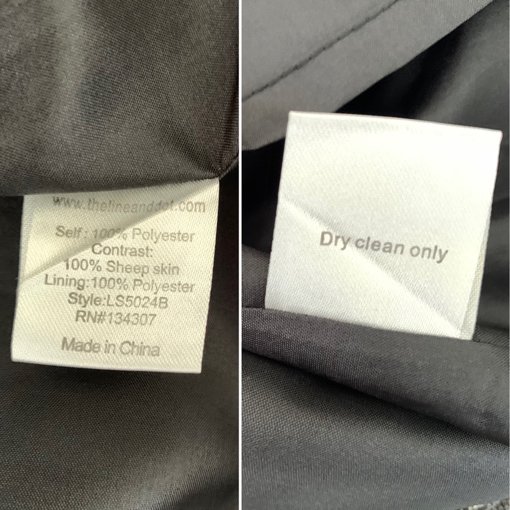Line & Dot x Revolve Mini Skirt Faux Leather Trim - Picture 6 of 6